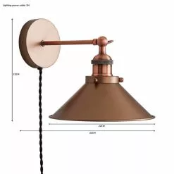 Dunelm Logan Plug-in Wall Light -DUNEL House Shop 1000183025 alt07