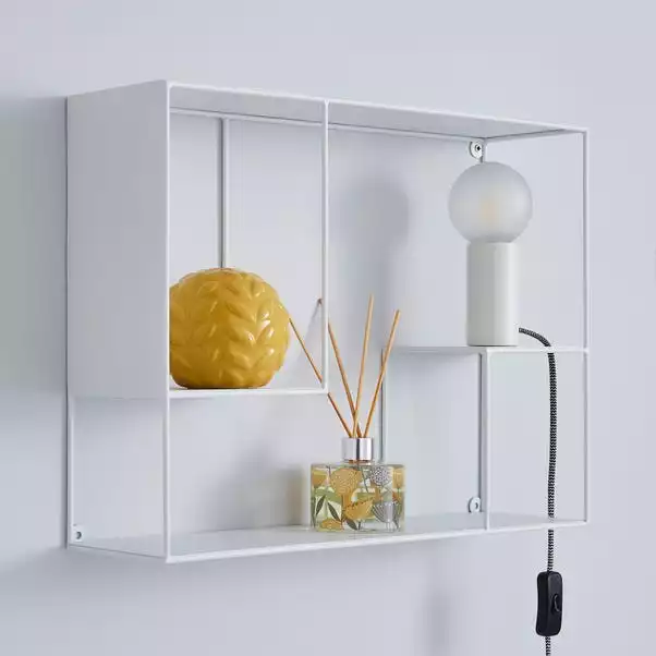 Dunelm Bradford Shelf Wall Light With Magnetic Bulb Holder 4 Dunelm Bradford Shelf Wall Light With Magnetic Bulb Holder - Image 2