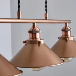 Dunelm Logan 3 Light Diner Ceiling Fitting -DUNEL House Shop 1000183031 alt02