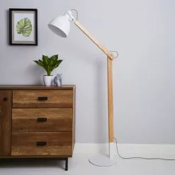 Dunelm Cleo Adjustable Floor Lamp -DUNEL House Shop 1000183032 alt01