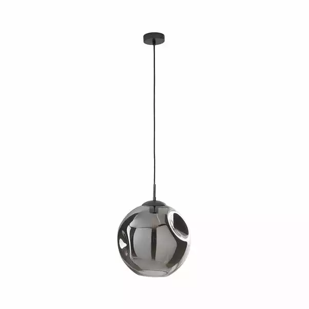 Dunelm Alexis DimpIed Glass 1 Light Pendant Ceiling Fitting 7 Dunelm Alexis DimpIed Glass 1 Light Pendant Ceiling Fitting - Image 5