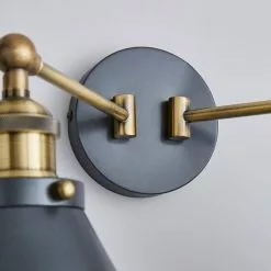 Dunelm Logan Dual Wall Light Grey -DUNEL House Shop 1000183097 alt03