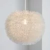 Dunelm Urchin Ball Silver Easy Fit Pendant -DUNEL House Shop 20535001