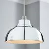 Dunelm Galley Chrome Easy Fit Pendant
