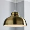 Galley Antique Brass Easy Fit Pendant 1 Galley Antique Brass Easy Fit Pendant -DUNEL House Shop 30131047