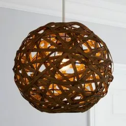 Apollo Bamboo Ball Easy Fit Pendant