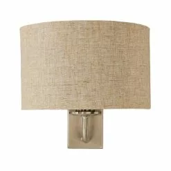 Dunelm Preston Ivory Linen Shaded Wall Light -DUNEL House Shop 30274337 alt04