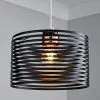 Dunelm Kiel Black Easy Fit Pendant -DUNEL House Shop 30275952