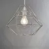 Dunelm Bremen Chrome Easy Fit Pendant -DUNEL House Shop 30571884