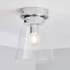 Dunelm Delavin 1 Light Pendant Glass Flush Bathroom Ceiling Fitting -DUNEL House Shop 30575494