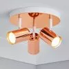 Dunelm Carter 3 Light Copper Spotlight -DUNEL House Shop 30575503