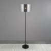 Dunelm Volos Shiny Black Floor Lamp -DUNEL House Shop 30575605