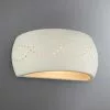Dunelm Thasos White Wall Light