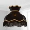 Dunelm Carmona Lamp Shade 45cm Black -DUNEL House Shop 30623665