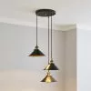 Dunelm Logan 3 Light Grey Industrial Cluster Ceiling Fitting -DUNEL House Shop 30624734