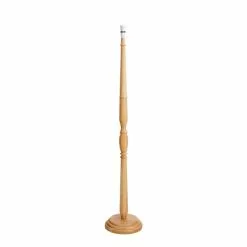Dunelm Legoli Turned Wood Floor Lamp Base -DUNEL House Shop 30624737 alt05