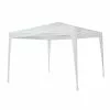 Dunelm 3m X 3m White Gazebo -DUNEL House Shop 30625296