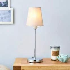 Dunelm Sara Candle Lamp Shade 12cm Natural