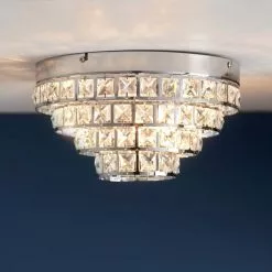 Vogue Lighting Vogue Motown 4 Light Flush Ceiling Fitting -DUNEL House Shop 30671151 alt02