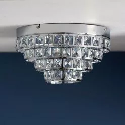 Vogue Lighting Vogue Motown 4 Light Flush Ceiling Fitting -DUNEL House Shop 30671151 alt03