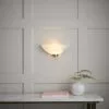 Vogue Lighting Vogue Welles 1 Light Frosted Glass Wall Light -DUNEL House Shop 30671154
