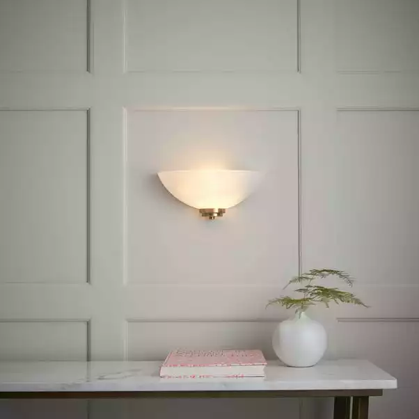 Vogue Lighting Vogue Welles 1 Light Frosted Glass Wall Light 3 Vogue Lighting Vogue Welles 1 Light Frosted Glass Wall Light