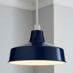 Dunelm Stern Navy Easy Fit Pendant