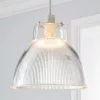 Dunelm Alanya Clear Acrylic Easy Fit Pendant