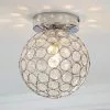 Dunelm Sphere 1 Light Pendant Flush Ceiling Fitting -DUNEL House Shop 30671413