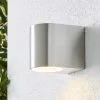 Dunelm Tam Down Lighter Steel Outdoor Wall Light -DUNEL House Shop 30671416