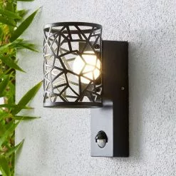 Dunelm Pandora Black Outdoor Wall Light