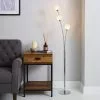 Dunelm Rosa 3 Light Chrome Floor Lamp -DUNEL House Shop 30671425