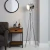 Dunelm Carlton Floor Lamp Chrome -DUNEL House Shop 30674182