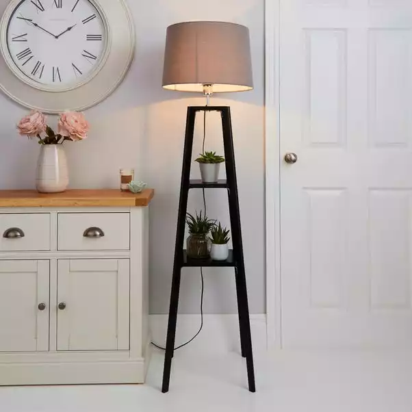 Dunelm Beaumont Wood Tripod Plant Black Floor Lamp 3 Dunelm Beaumont Wood Tripod Plant Black Floor Lamp
