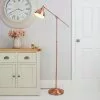 Dunelm Lever Arm Copper Floor Lamp -DUNEL House Shop 30674187