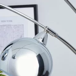 Dunelm Herm 3 Arm Arc Chrome Floor Lamp -DUNEL House Shop 30674394 alt02