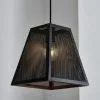Dunelm Nala Pendant Ceiling Fitting Black