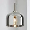 Dunelm Palazzo Smoked Glass Pendant Ceiling Fitting -DUNEL House Shop 30690088