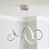 Dunelm Skylar Curly LED Ceiling Fitting -DUNEL House Shop 30690089