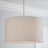 Dunelm Carrie 40cm Drum Shade -DUNEL House Shop 30690164