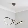 Dunelm Easton Dark Chrome LED Fitting -DUNEL House Shop 30690189