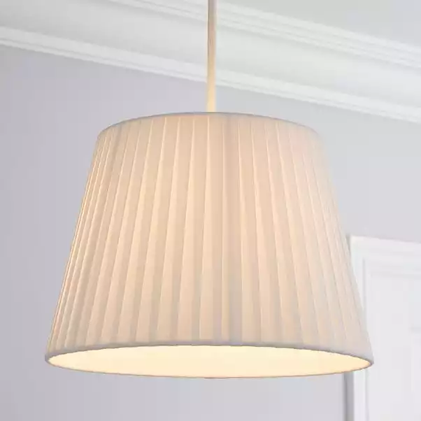 Dunelm Ingrid Wrap 30cm Tapered Lamp Shade 3 Dunelm Ingrid Wrap 30cm Tapered Lamp Shade