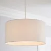 Dunelm Sara 40cm Shallow Drum Shade -DUNEL House Shop 30690697