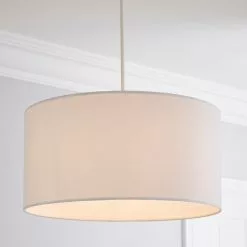 Dunelm Sara 40cm Shallow Drum Shade