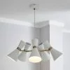 Dunelm Archie White 5 Light Ceiling Fitting -DUNEL House Shop 30690735