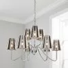 Dunelm Alister 9 Light Glass Ceiling Fitting -DUNEL House Shop 30691038