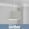 Dunelm Made To Order Square Shade -DUNEL House Shop 30704824