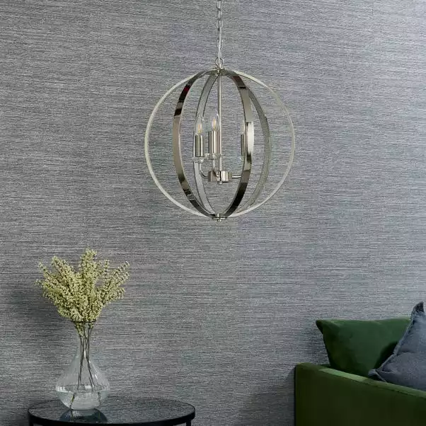 Vogue Lighting Vogue Ritz 3 Light Ceiling Fitting Chrome 4 Vogue Lighting Vogue Ritz 3 Light Ceiling Fitting Chrome - Image 2