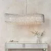 Vogue Lighting Vogue Galina 8 Light Crystal Ceiling Fitting Chrome -DUNEL House Shop 30707443