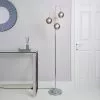 Dunelm Gigi 3 Light Chrome Floor Lamp -DUNEL House Shop 30713549